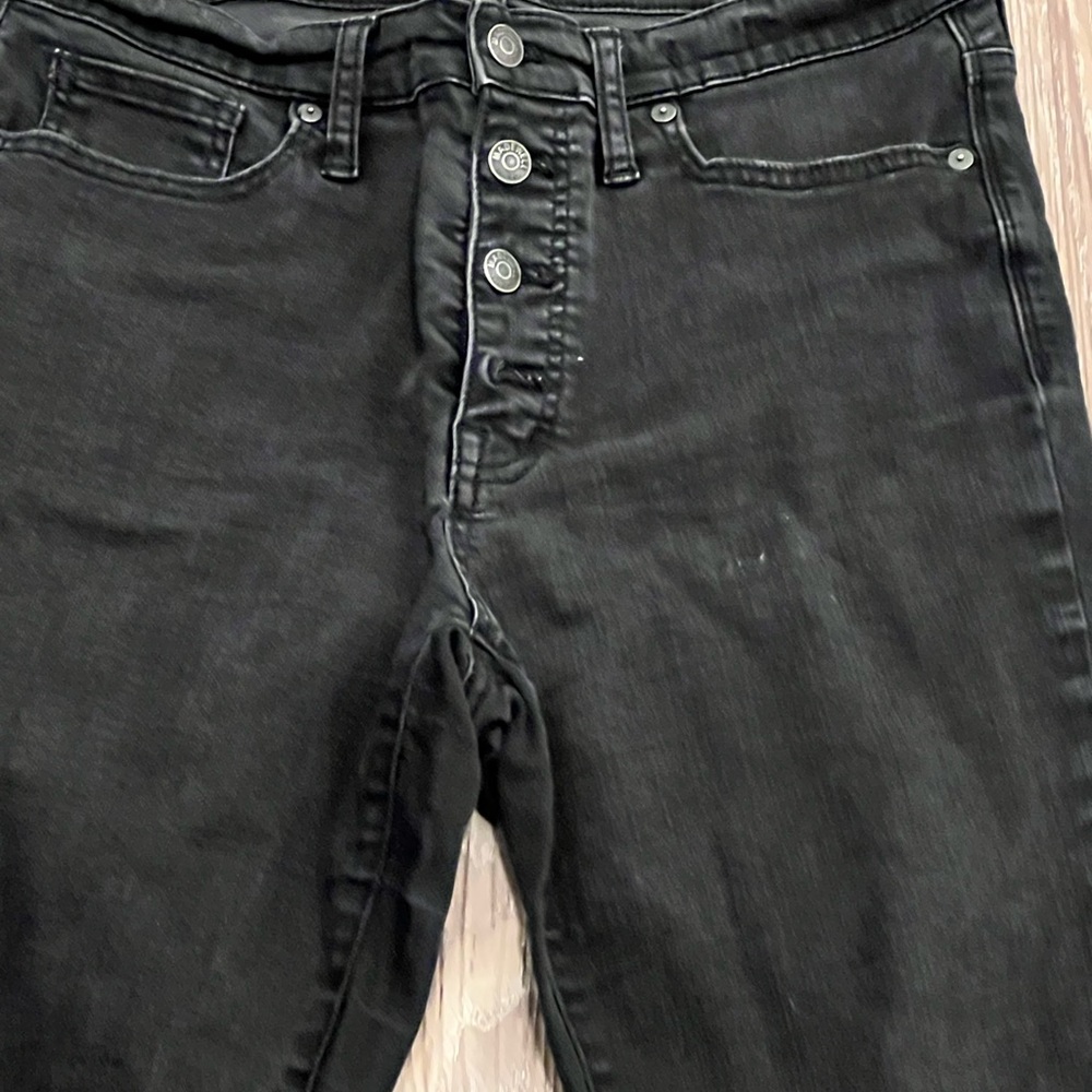 Madewell black jeans size 31